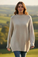 Seam Turtleneck Jumper